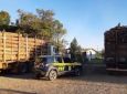 CBN - PRF detecta 18 toneladas de excesso de peso em caminhões com madeira