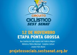 SEST SENAT – Unidade Ponta Grossa realiza 1° Circuito Ciclístico