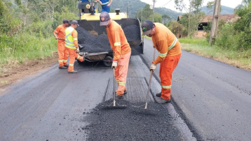 DER/PR promove melhorias em rodovia entre Uni&atilde;o da Vit&oacute;ria e Porto Vit&oacute;ria
