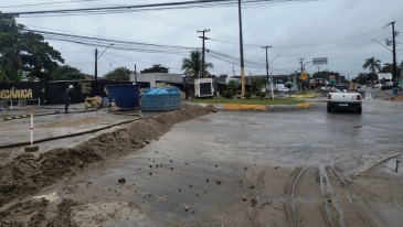Duplica&ccedil;&atilde;o da PR-412 entre Matinhos e Praia de Leste avan&ccedil;a com viaduto e marginais