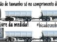 BC - Ideia legislativa propõe alteração na lei de comprimento dos caminhões no Brasil