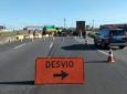 Restauração de passarela avariada por caminhão na BR-116 deve terminar nesta segunda-feira