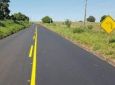 Obras de conservação de rodovias em Tapira e Nova Olímpia estão quase concluídas
