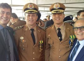 Coronel participa da troca de comando do Corpo de Bombeiros