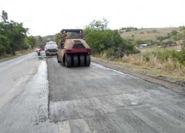 AEN - Rodovia no Norte recebe melhorias em 75 quilômetros