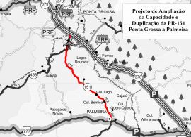 AEN - Governo lança licitação de projeto de duplicação da PR-151
