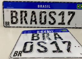 GP - Placa Mercosul será obrigatória a partir de 31 de janeiro