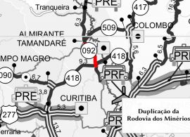 AEN - Duplicação da Rodovia dos Minérios vai afetar o trânsito