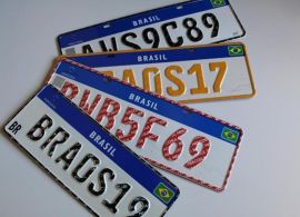 G1 - Termina prazo extra para placa do Mercosul entrar em vigor