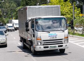 AUTO ESPORTE - Conheça o Jac iEV 1200T, o primeiro caminhão elétrico à venda no Brasil