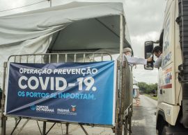 Controle sanitário é montado nos silos do Porto de Paranaguá