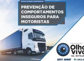 SISTEMA S - SEST SENAT e Abiquim lançam novo treinamento EAD do Programa Olho Vivo na Estrada