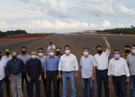 AEN - Ampliação da pista do Aeroporto de Foz do Iguaçu alcança 85%