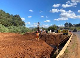 AEN - Obras de duplicação da BR-277 em Guarapuava iniciam por viaduto e vias marginais