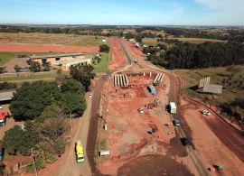 AEN - Obras de duplicação da PR-323 em Umuarama avançam em bom ritmo, no Noroeste
