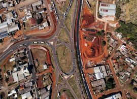 AEN - Obra do Trevo Cataratas entra na fase do canteiro central em agosto