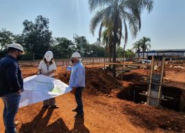 Presidente Cel. Malucelli visita obras do SEST SENAT em Pato Branco