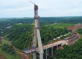 BAND NEWS - Obras da Ponte da Integração Brasil-Paraguai atingem 73% de execução