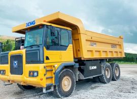 XCMG lança caminhão de mineração de 440 toneladas