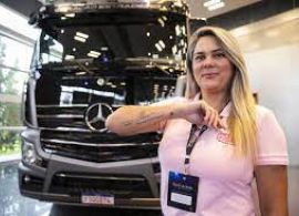 Mercedes-benz cria sistema de contratação de mulheres caminhoneiras dentro do movimento “a voz delas