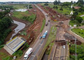 BR-277 terá bloqueio em Guarapuava para obra de nova trincheira a partir desta quarta