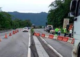 Trecho da BR 277 parcialmente interditado deve ser liberado em dezembro, segundo DNIT