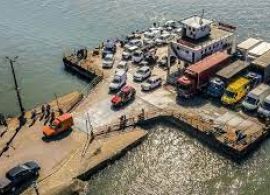 Após deslizamento, circulação de pesados no ferry boat é estendida
