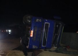Dois acidentes na BR-277 em Morretes causam fila e interdição de faixas nesta sexta