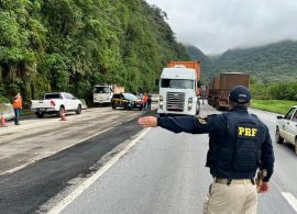 BR-277 completa 60 dias com pista parcialmente interditada na Serra do Mar