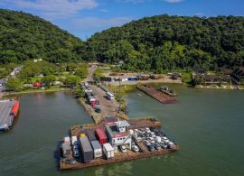 Travessia de ferry boat em Guaratuba funcionará com todas as embarcações