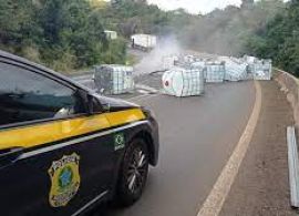 BR-277 está interditada na altura de Nova Laranjeiras. Veja caminhos alternativos