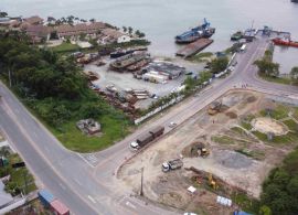 DER abre terrenos para receber canteiros da Ponte de Guaratuba