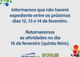 Atendimento Fetranspar no Carnaval