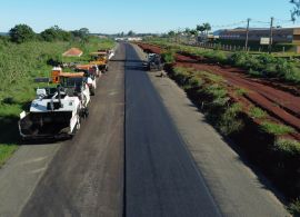 Obra da Perimetral Leste de Foz do Iguaçu mantém bom ritmo em abril, aponta boletim