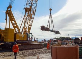 Obras da Ponte de Guaratuba têm 11% da execução