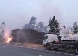 Concessionária alerta para alto risco de incêndios às margens das rodovias do Paraná