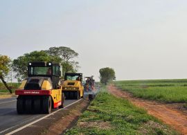 Obras em andamento pela EPR Litoral Pioneiro nesta quarta-feira (25) 