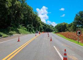 Após cinco dias, trânsito na BR-277 em Guarapuava é liberado parcialmente