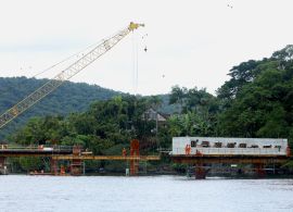 Com avanços na estrutura, Ponte de Guaratuba alcança 35,3% de execução