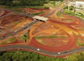 Obras da Perimetral Leste de Foz do Iguaçu chegam a 61% de conclusão
