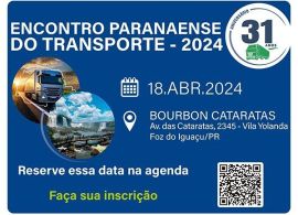 Últimos dias para inscrições para o Encontro Paranaense do Transporte 2024
