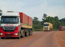 A relação estreita entre a produção de soja e o transporte rodoviário de cargas