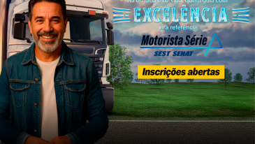 SEST SENAT abre inscrições para o Motorista Série A, programa de valorização de motoristas profissionais do país