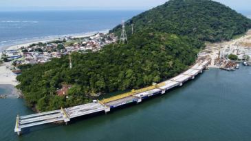Ciclovia, rotatória e rodovias: veja como vão ficar os acessos viários da Ponte de Guaratuba