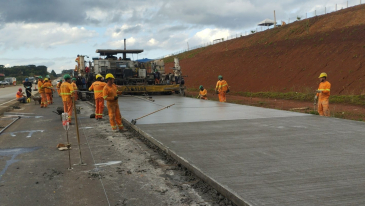 Duplicação em concreto da PRC-466 entre Guarapuava e Palmeirinha chega a 73%