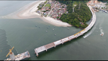 Ponte de Guaratuba, no Litoral do Paran&aacute;, n&atilde;o ter&aacute; ped&aacute;gio, anuncia governo