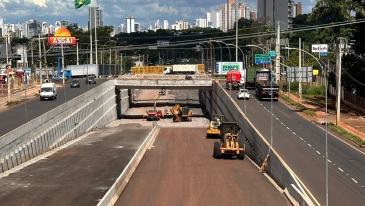 Obra de R$ 49 milh&otilde;es, novo Trevo do Catua&iacute; chega a 90% e entra na reta final