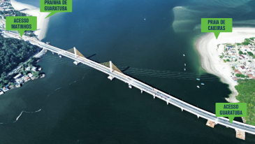 Inaugura&ccedil;&atilde;o da Ponte de Guaratuba ser&aacute; na sexta (1&ordm;)