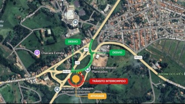 EPR Litoral Pioneiro realiza opera&ccedil;&otilde;es especiais na BR-153 para obras de duplica&ccedil;&atilde;o em Jacarezinho