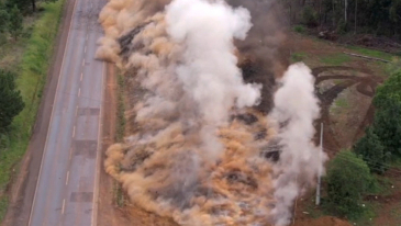 Rodovia do Paran&aacute; ter&aacute; detona&ccedil;&atilde;o de rochas nesta ter&ccedil;a; veja hor&aacute;rio dos bloqueios